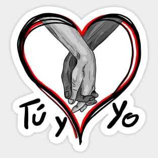 Tu y Yo Sticker